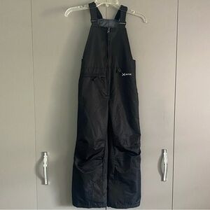 Arctix Kids Insulated Black Snow Bib Overalls